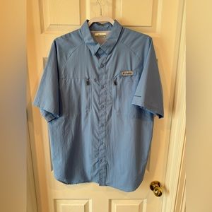 Columbia Short Sleeve Fishing Button Up